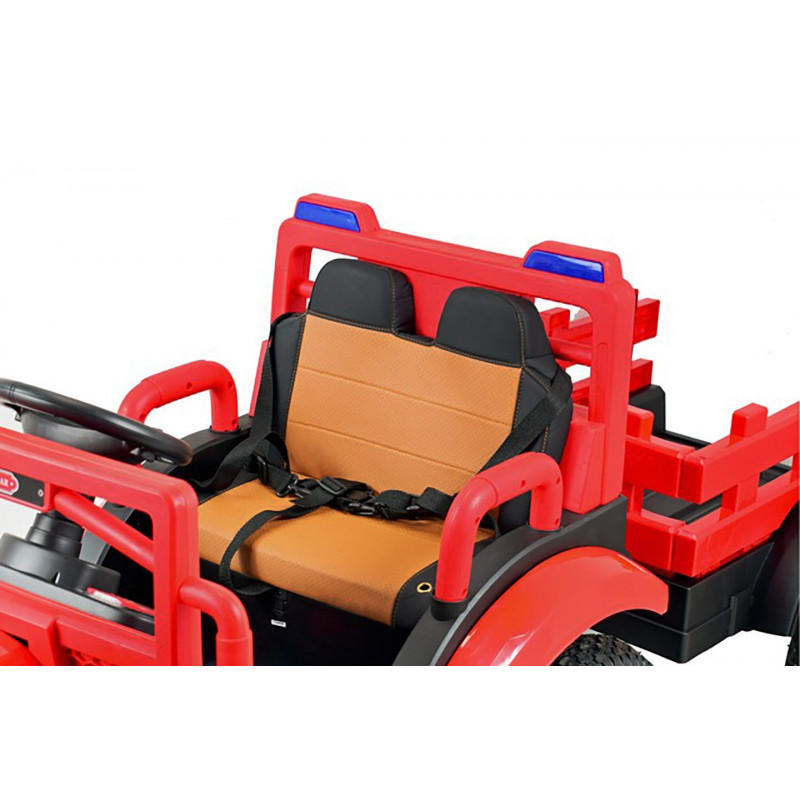 Mega Traktor Large na akumulator z przyczepką Mega Traktor Large na akumulator z przyczepką
