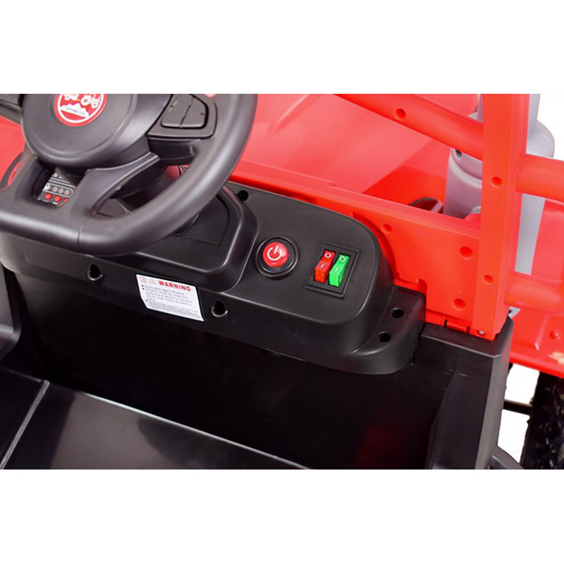 Mega Traktor Large na akumulator z przyczepką Mega Traktor Large na akumulator z przyczepką