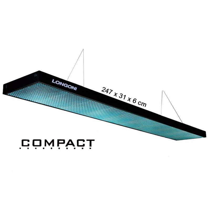 Lampa bilardowa Compact 247x31x6 cm