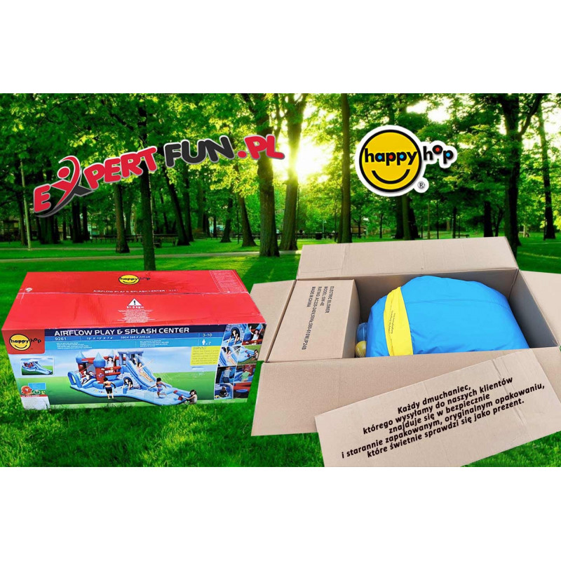 Dmuchany wodny zamek - HappyHop Dmuchany wodny zamek - HappyHop