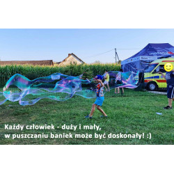 Magiczny zestaw do puszczania baniek mydlanych Magiczny zestaw do puszczania baniek mydlanych