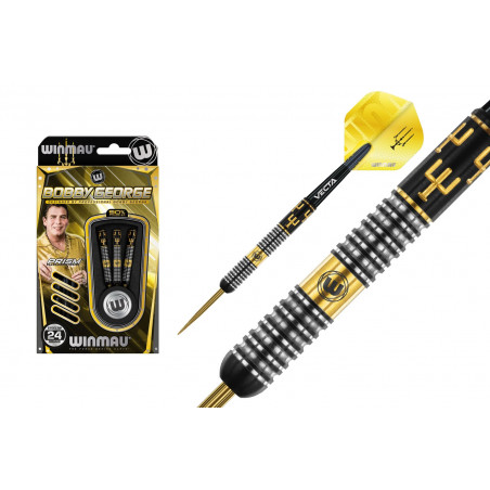 Rzutki Winmau Bobby George 90% 24 g (steel tip)