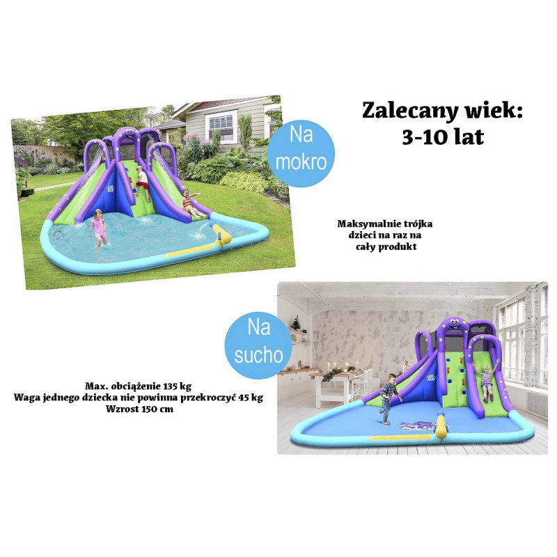 Dmuchany park wodny Happy Hop - Ośmiornica Dmuchany park wodny Happy Hop - Ośmiornica