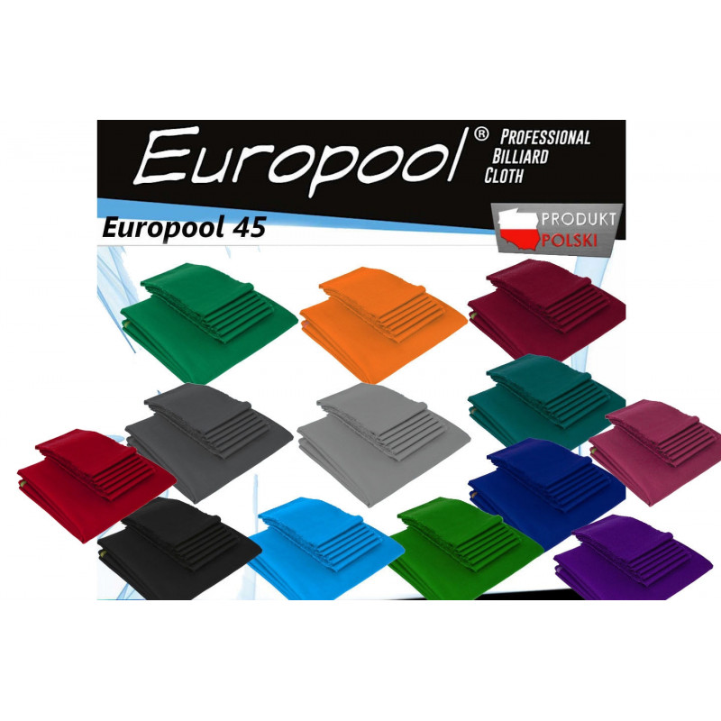 Kupon sukna na stół bilardowy- Europool 45