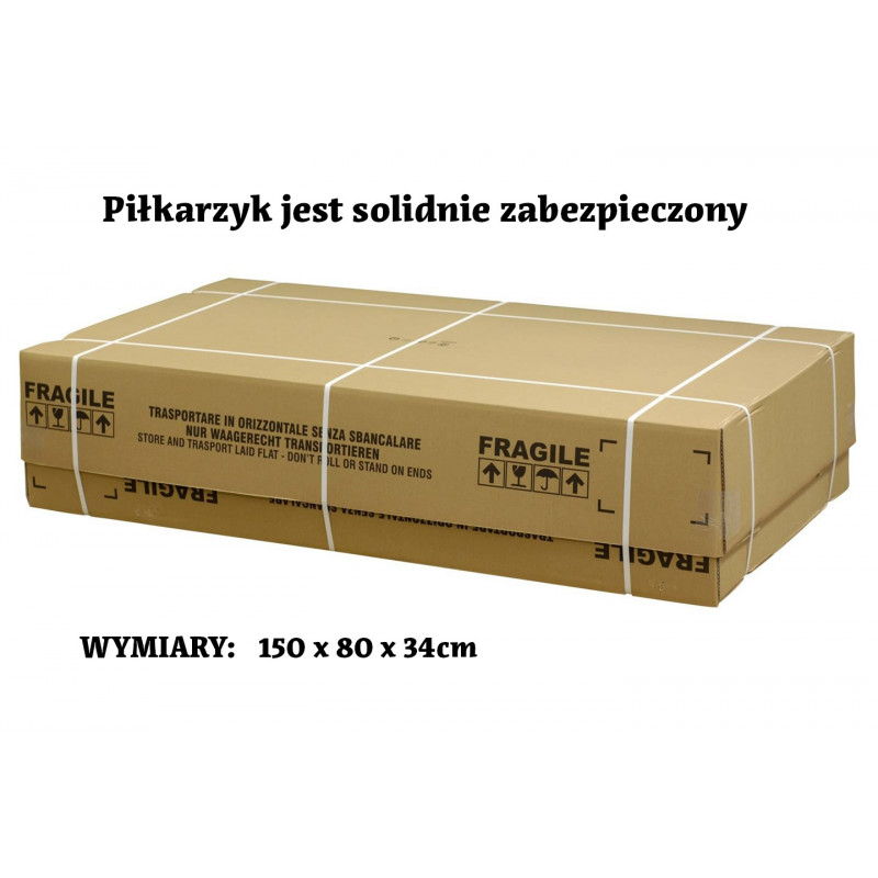 Stół do piłkarzyków Garlando - G-500 Pure White Stół do piłkarzyków Garlando - G-500 Pure White