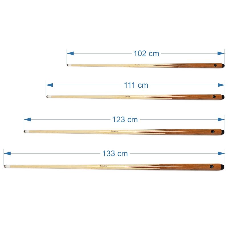 Kij bilardowy Excalibur Premium 110, 122 lub 132 cm