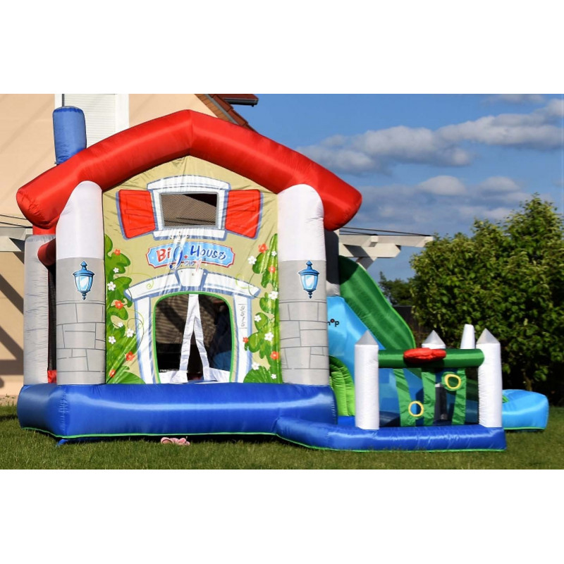 Dmuchany plac zabaw - Big House - Happy Hop Dmuchany plac zabaw - Big House - Happy Hop
