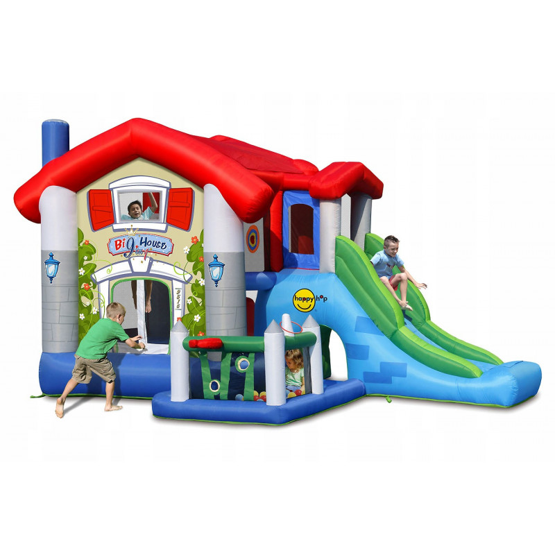 Dmuchany plac zabaw - Big House - Happy Hop Dmuchany plac zabaw - Big House - Happy Hop