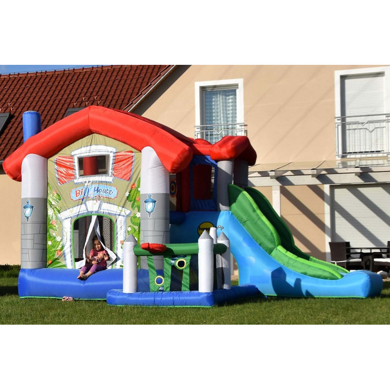 Dmuchany plac zabaw - Big House - Happy Hop Dmuchany plac zabaw - Big House - Happy Hop