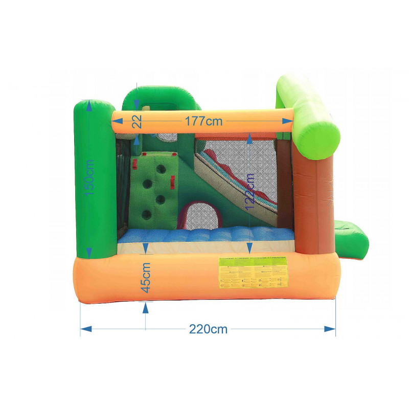 Dmuchany plac zabaw Happy Hop - Jungle Dmuchany plac zabaw Happy Hop - Jungle