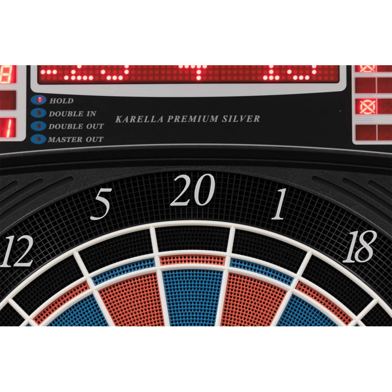 Elektroniczna tarcza do darta Karella Premium Silver Elektroniczna tarcza do darta Karella Premium Silver