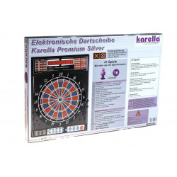 Elektroniczna tarcza do darta Karella Premium Silver Elektroniczna tarcza do darta Karella Premium Silver