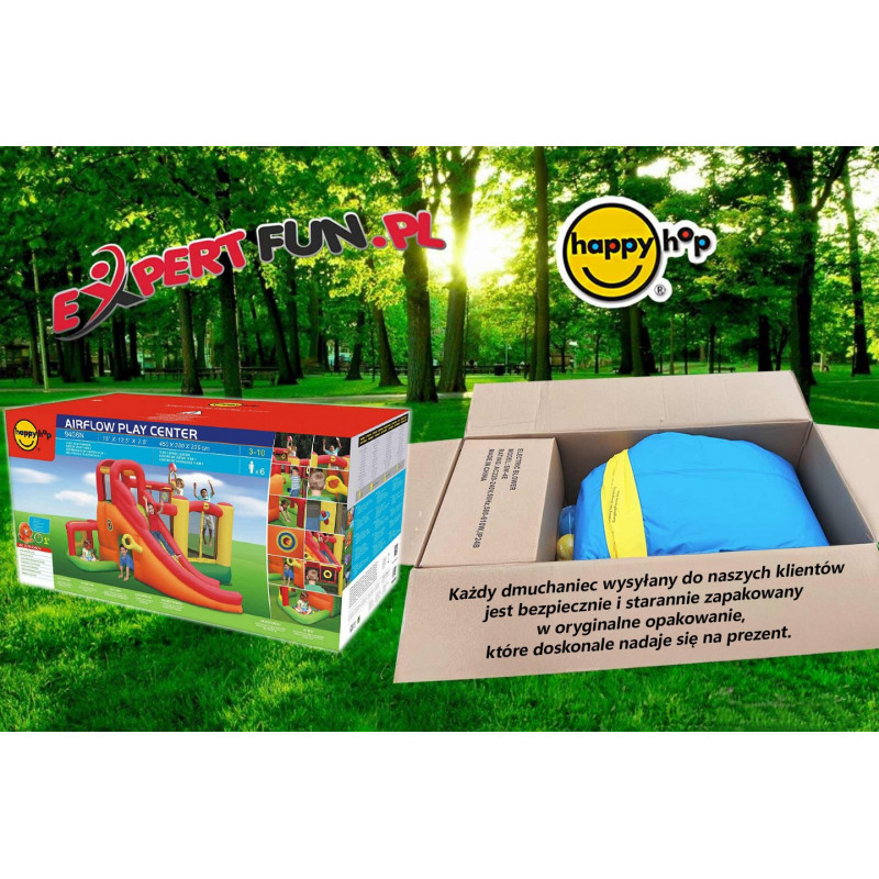 Dmuchane Centrum Zabawy 11w1 - Happy Hop Dmuchane Centrum Zabawy 11w1 - Happy Hop