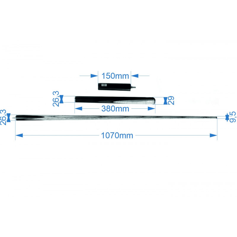 Kij Snookerowy BCE Grand Master GM-600 3/4 Kij Snookerowy BCE Grand Master GM-600 3/4