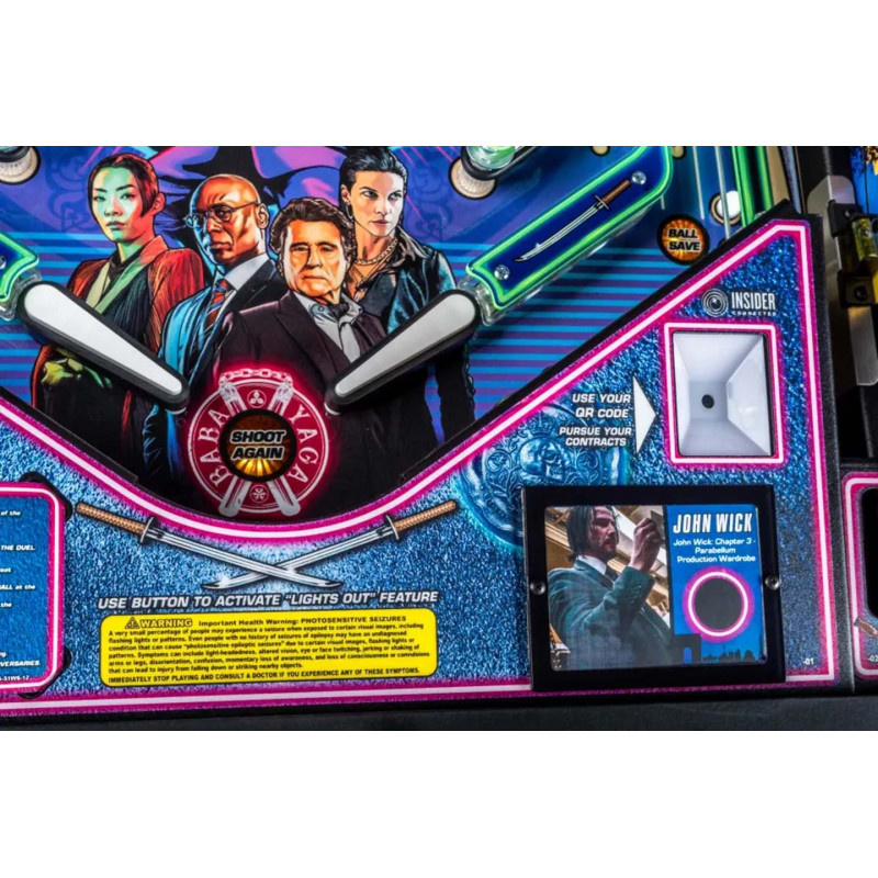 Flipper - John Wick Limited Edition - STERN PINBALL, INC. Flipper - John Wick Limited Edition - STERN PINBALL, INC.