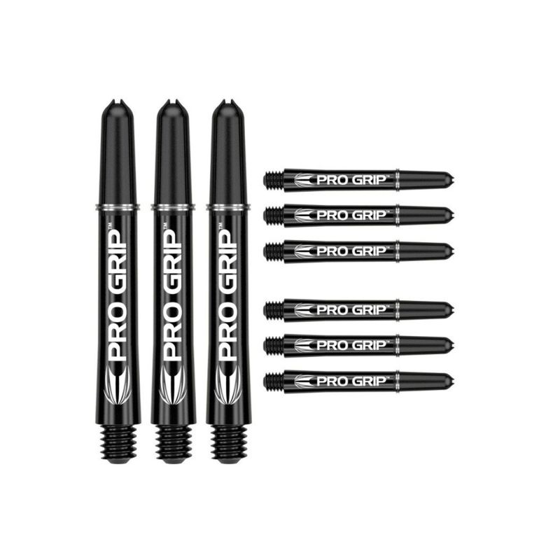 Shafty Target - Pro Grip - 9 sztuk - Czarny Short