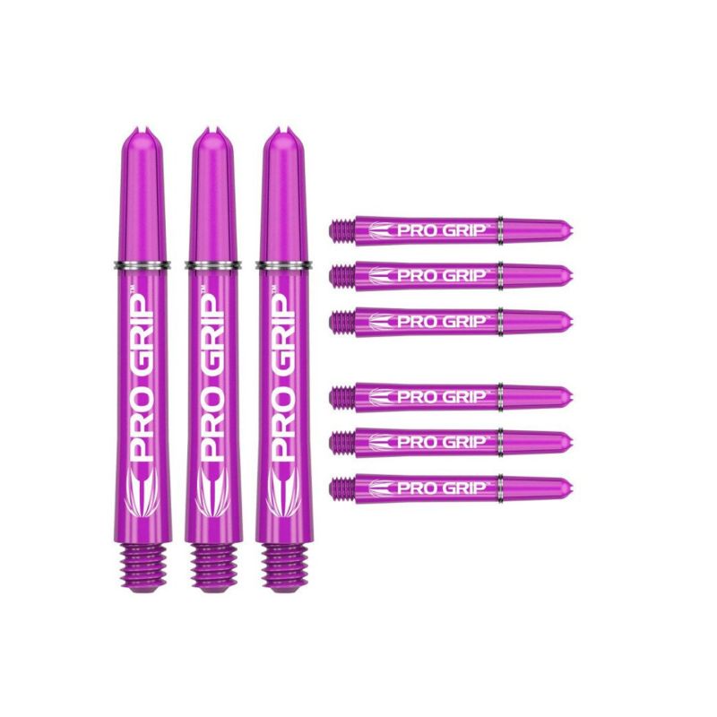 Shafty Target - Pro Grip - 9 sztuk - Fioletowy Medium