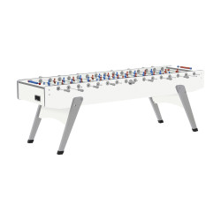 Piłkarzyki Garlando - XXL Pure White dla 8 graczy - Drążki przelotowe Piłkarzyki Garlando - XXL Pure White dla 8 graczy - Drążki przelotowe