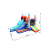Dmuchany plac zabaw HappyHop - Zamek 13w1