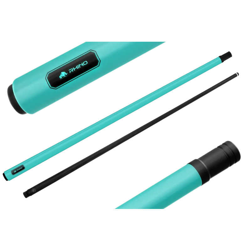 Kij bilardowy 2-cz. Rhino G-L Tropical Turquoise