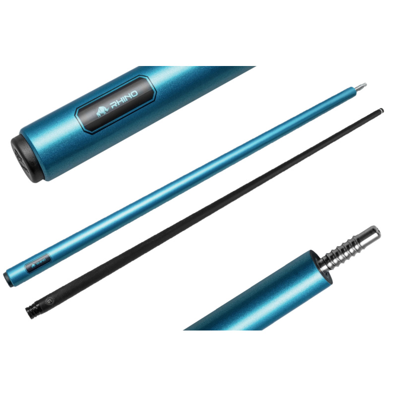 Kij bilardowy 2-cz. Rhino G-L Sky Blue