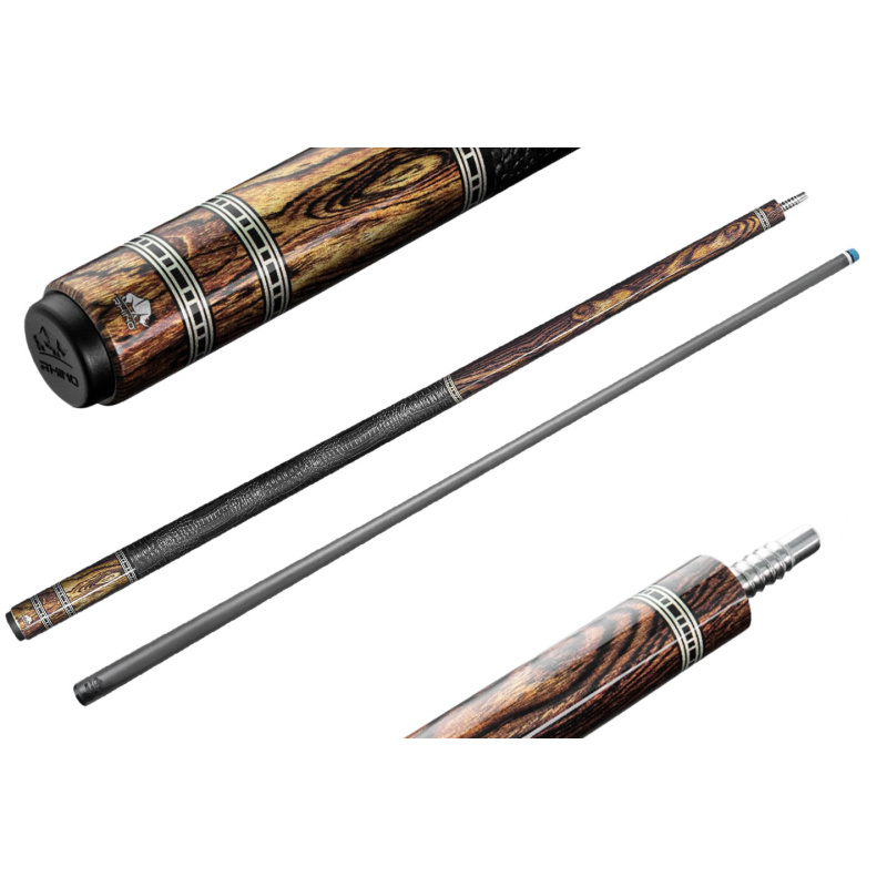 Kij bilardowy 2-cz. Rhino RETRÔ - Bocote LWP
