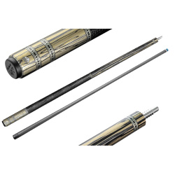 Kij bilardowy 2-cz. Rhino RETRÔ - Moon Ebony LWP