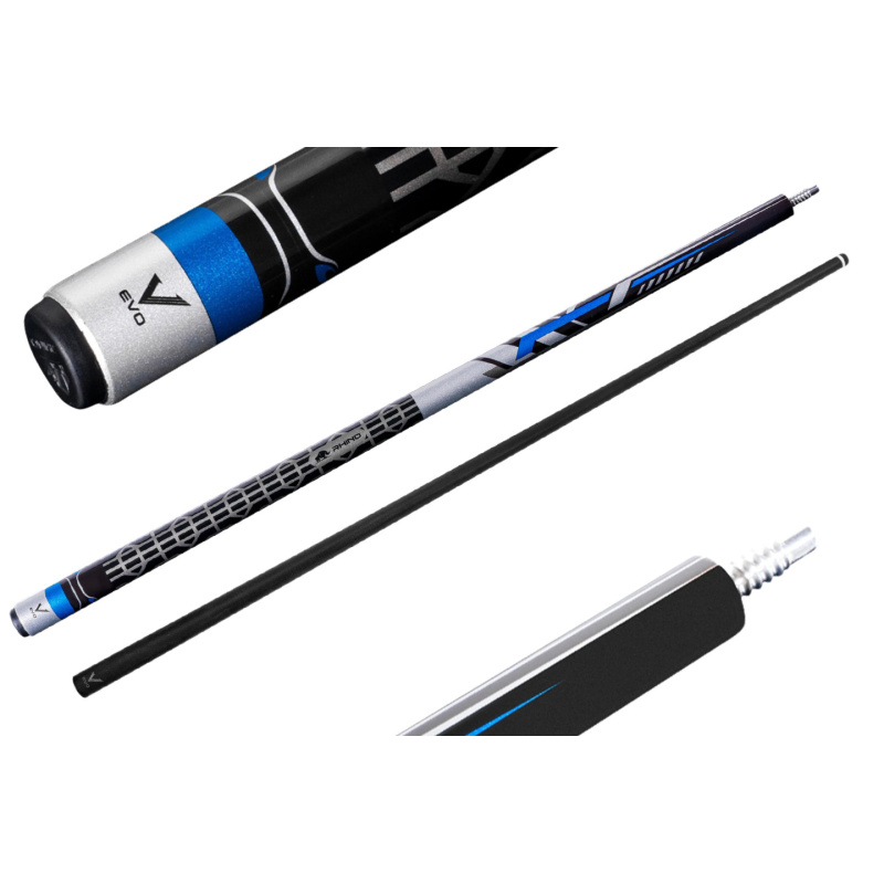 Kij bilardowy 2-cz. Rhino EVO Racing Velocity Blue