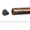 Kij bilardowy 2-cz. Rhino G-W Bocote LW
