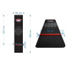 Mata do darta Bull's Carpet Black-Red 300x65cm