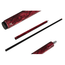 Kij bilardowy 2-cz EVO Ignis Jump Cue Crimson Burn