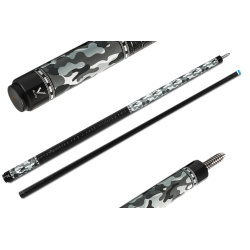 Kij bilardowy 2-cz. EVO Camo-2 Ghost Leather Wrap