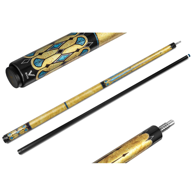 Kij bilardowy 2-cz. EVO Warrior Desert Gold