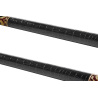 Kij bilardowy 2-cz. EVO Crown-1 Royal Black - Black Leather Wrap MAX
