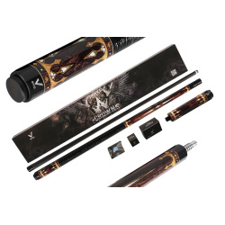 copy of copy of Kij bilardowy 2-cz. EVO Crown Royal Black - Black Leather Wrap MAX