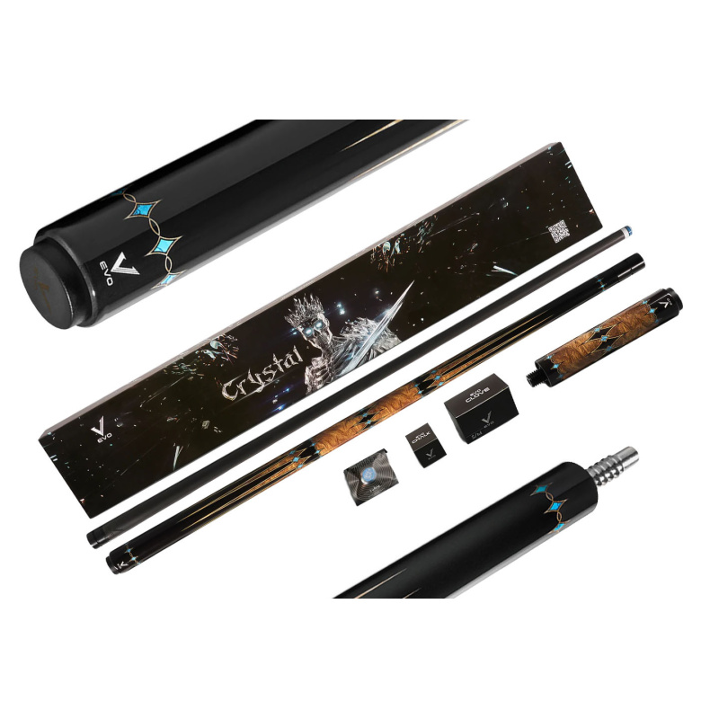 Kij bilardowy 2-cz. EVO Luna-3 Golden Crest MAX