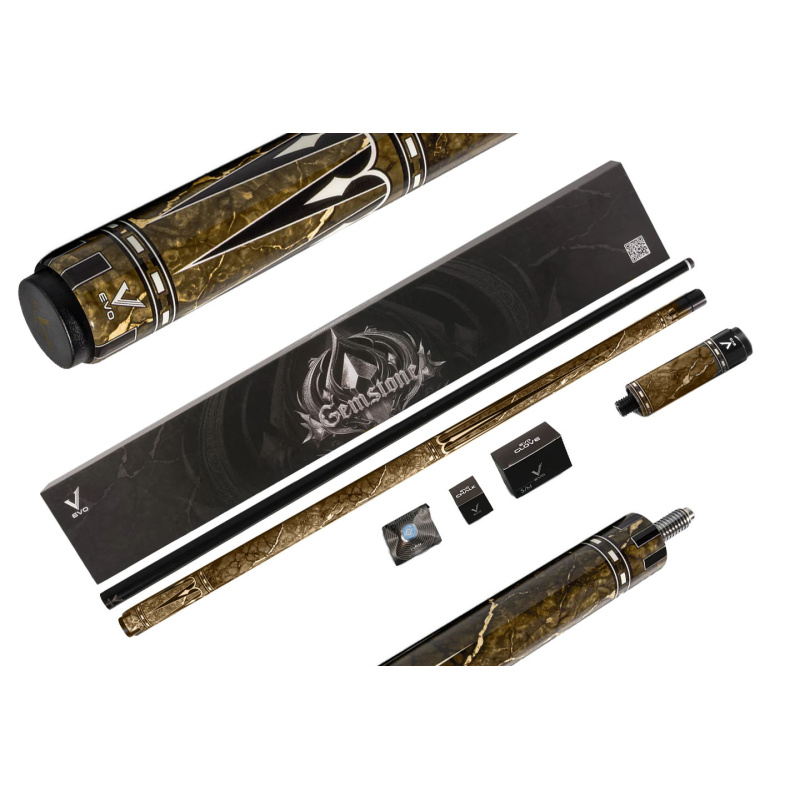 Kij bilardowy 2-cz. EVO Luna-3 Golden Crest MAX