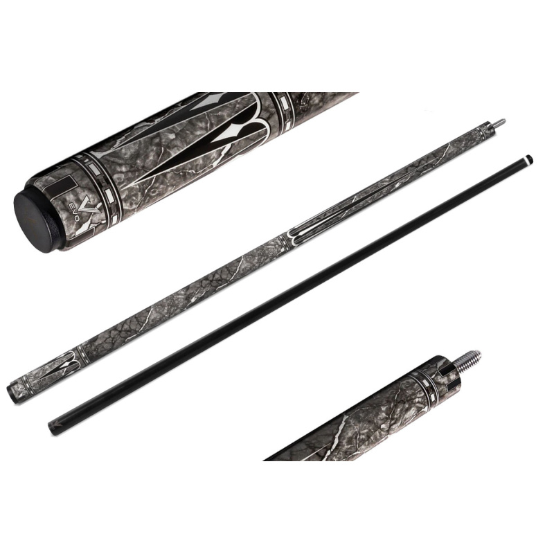 Kij bilardowy 2-cz. EVO Luna-3 Golden Crest MAX