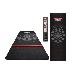 Mata do darta Bull's Carpet Black 300x90cm z listwą