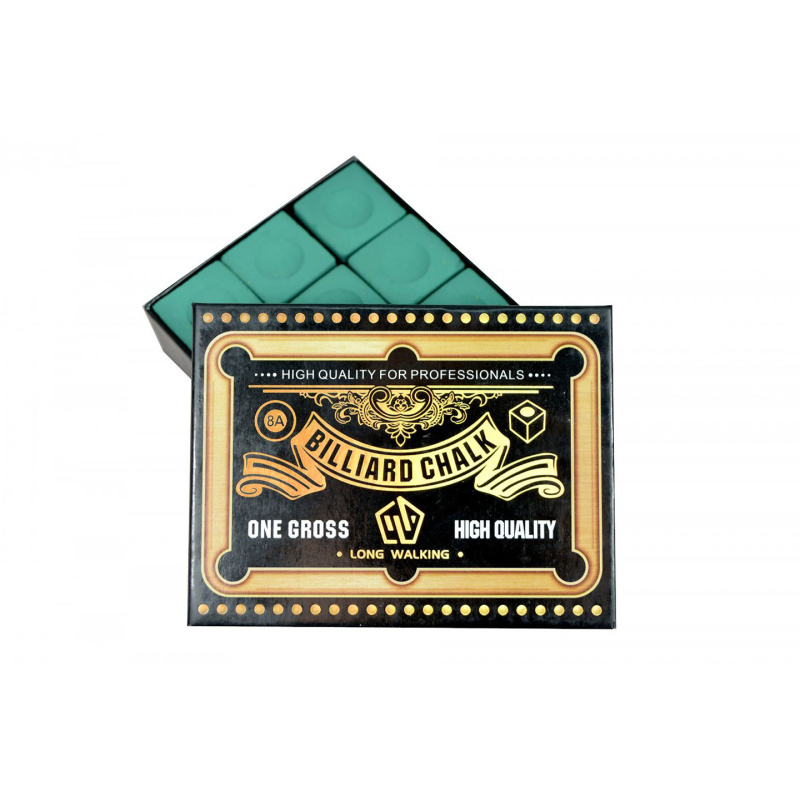 Kreda bilardowa Long Walking 8A op.12szt - różne kolory