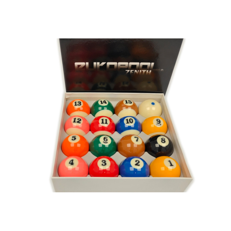 Zapasowa bila pool, o rozmiarze 57,2mm, - od nr 1 do 15.