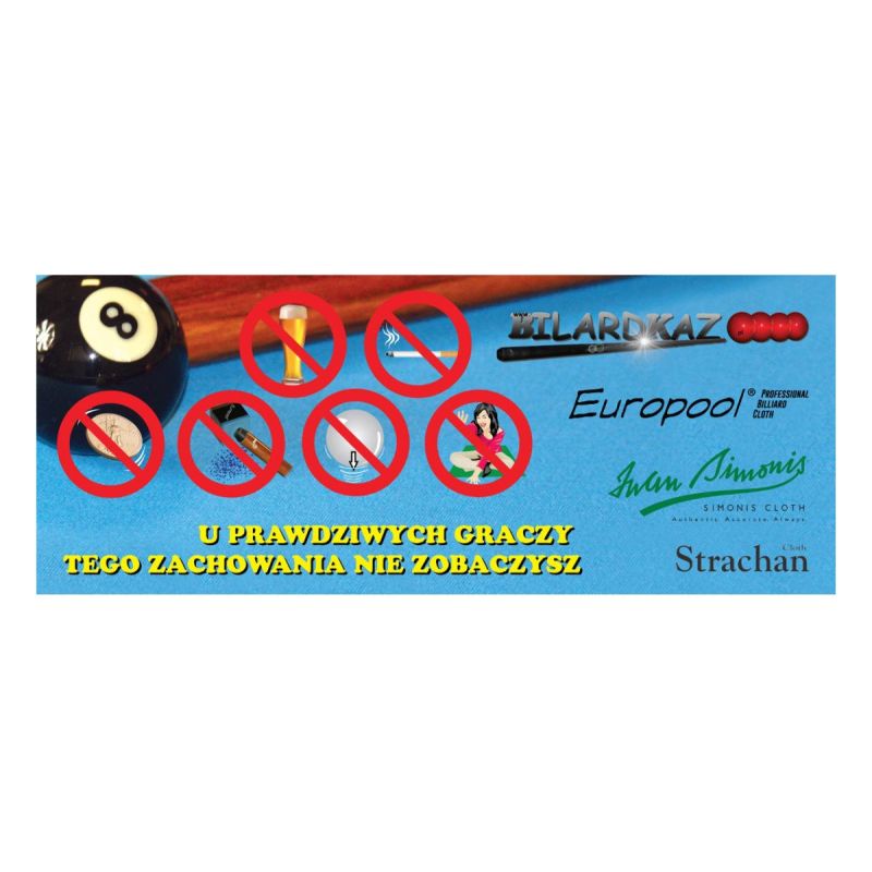 Naklejka na stół bilardowy