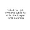 Instrukcja wymiany sukna na stole bilardowym - GRATIS*