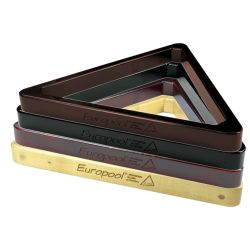 Trójkąt drewniany pool Europool 57,2 mm - różne kolory