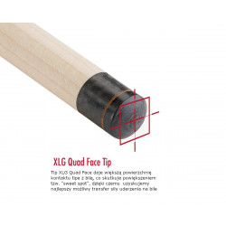 Kij Players PureX HXT-P1 - Break-Jump-Cue w kolorze czarnym Kij Players PureX HXT-P1 - Break-Jump-Cue w kolorze czarnym