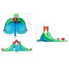 Dmuchany Mega Park Wodny HappyHop Splash - wymiary