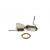 Zamek krzywkowy  Euro-Locks - jednakowy numer klucza - krzywka gięta 9,6mm