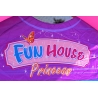 Dmuchany domek Happy Hop - Fun House - różowy