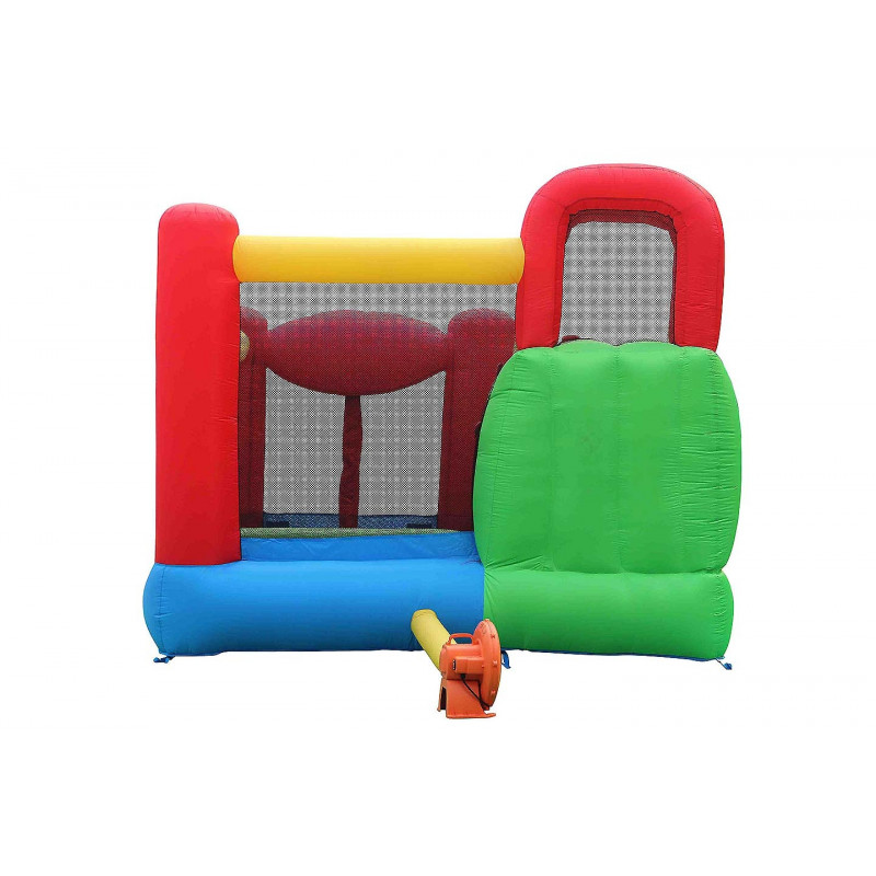 Dmuchany basen ze zjeżdżalnią i armatką - HappyHop - Funland Dmuchany basen ze zjeżdżalnią i armatką - HappyHop - Funland