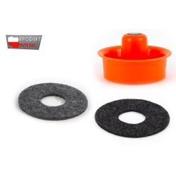 Filc samoprzylepny 87 x 3 lub 4mm do odbijaków air hockey